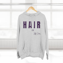 Load image into Gallery viewer, Self-Care Fleece Hoodie - Comfortable, Cozy Apparel for Relaxation, Perfect Gift for Self-Care Enthusiasts, Wellness, Reminder, Hair Care