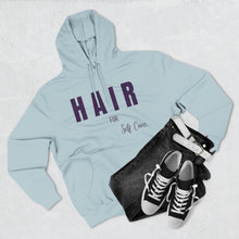 Load image into Gallery viewer, Self-Care Fleece Hoodie - Comfortable, Cozy Apparel for Relaxation, Perfect Gift for Self-Care Enthusiasts, Wellness, Reminder, Hair Care