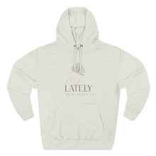 Load image into Gallery viewer, Zen Lately Fleece Hoodie for Mindfulness & Comfort, Cozy Layer for Relaxation and Self-Care, Gift for Yoga Lovers & Chill Days