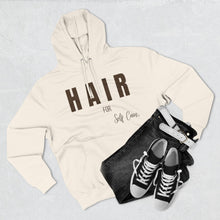 Load image into Gallery viewer, Self-Care Fleece Hoodie - Comfortable, Cozy Apparel for Relaxation, Perfect Gift for Self-Care Enthusiasts, Wellness, Reminder, Hair Care