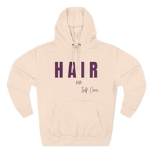 Load image into Gallery viewer, Self-Care Fleece Hoodie - Comfortable, Cozy Apparel for Relaxation, Perfect Gift for Self-Care Enthusiasts, Wellness, Reminder, Hair Care