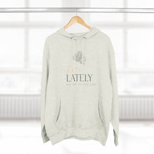 Load image into Gallery viewer, Zen Lately Fleece Hoodie for Mindfulness & Comfort, Cozy Layer for Relaxation and Self-Care, Gift for Yoga Lovers & Chill Days