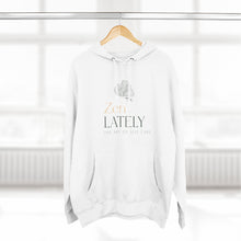 Load image into Gallery viewer, Zen Lately Fleece Hoodie for Mindfulness & Comfort, Cozy Layer for Relaxation and Self-Care, Gift for Yoga Lovers & Chill Days