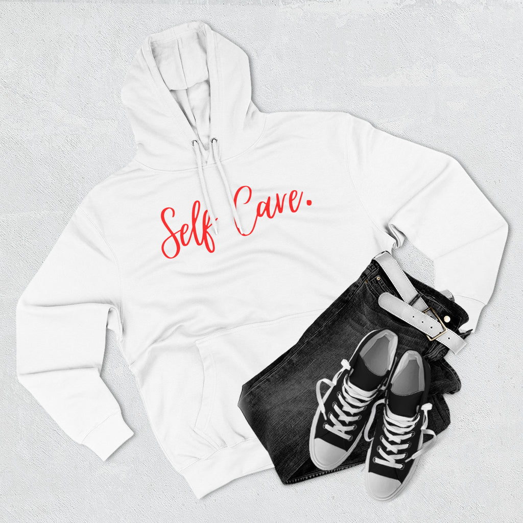 Cozy Self Cave Hoodie, Fleece Pullover, Gift for Her, Relaxation Wear, Self-Care Apparel, Winter Clothing, Birthday Present, Everyday [...]