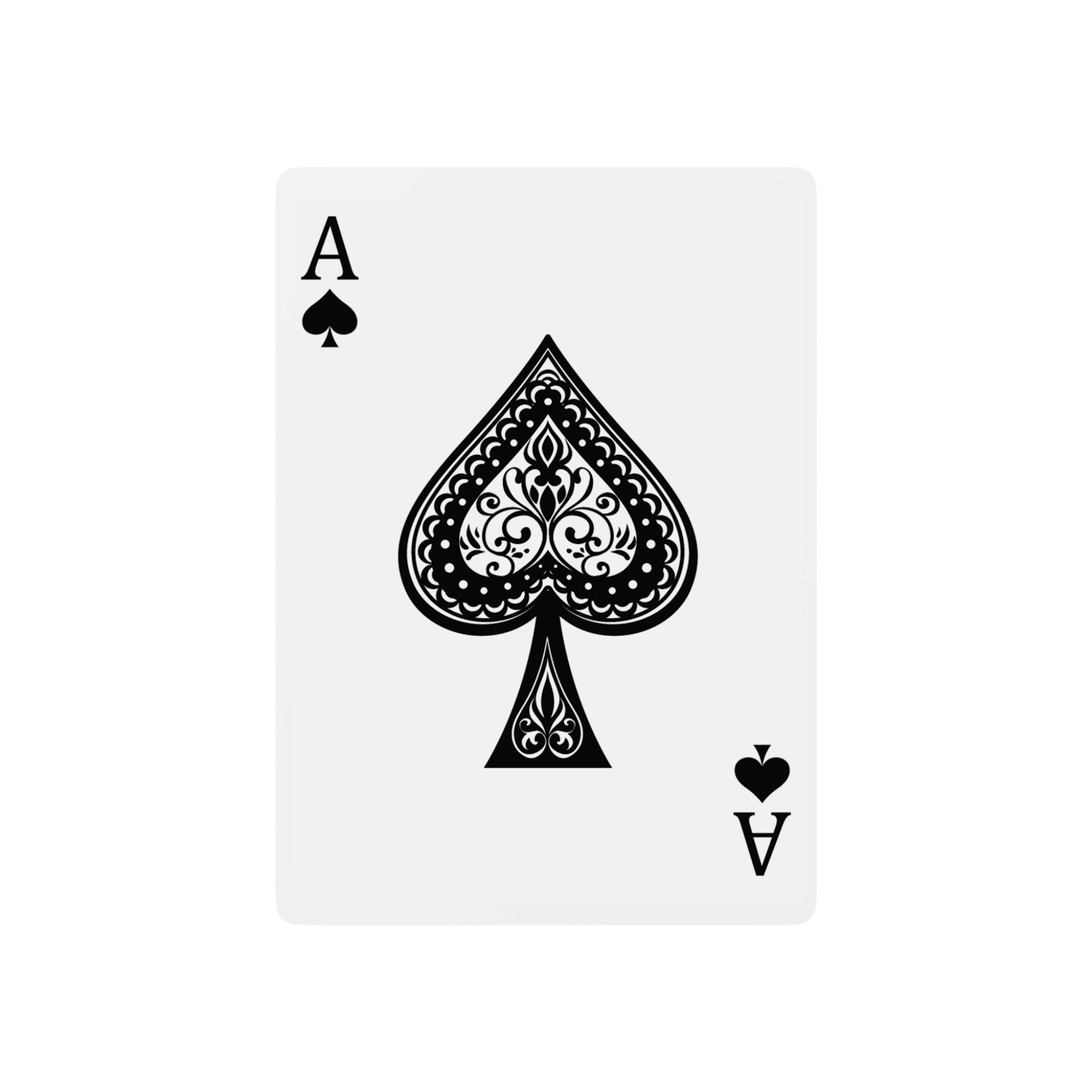 Stylish Poker Playing Cards - Unique Deck for Game Nights, Gift for Gamers, Casino Fun, Card Games, Home Decor