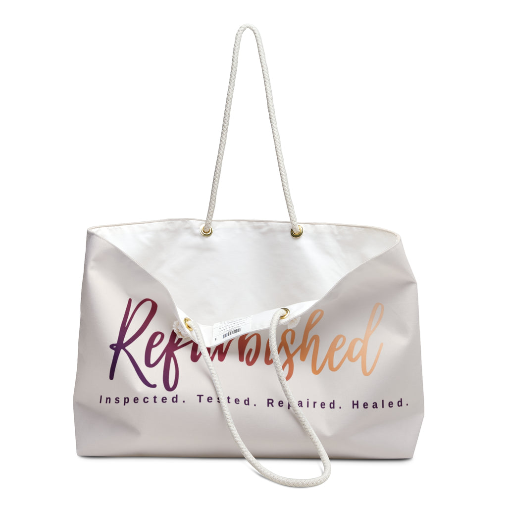 Refurbished Weekender Tote Bag