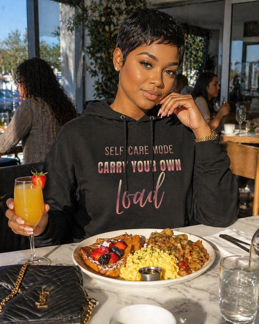 Healing Hoodie: For women choosing themselves - without guilt.