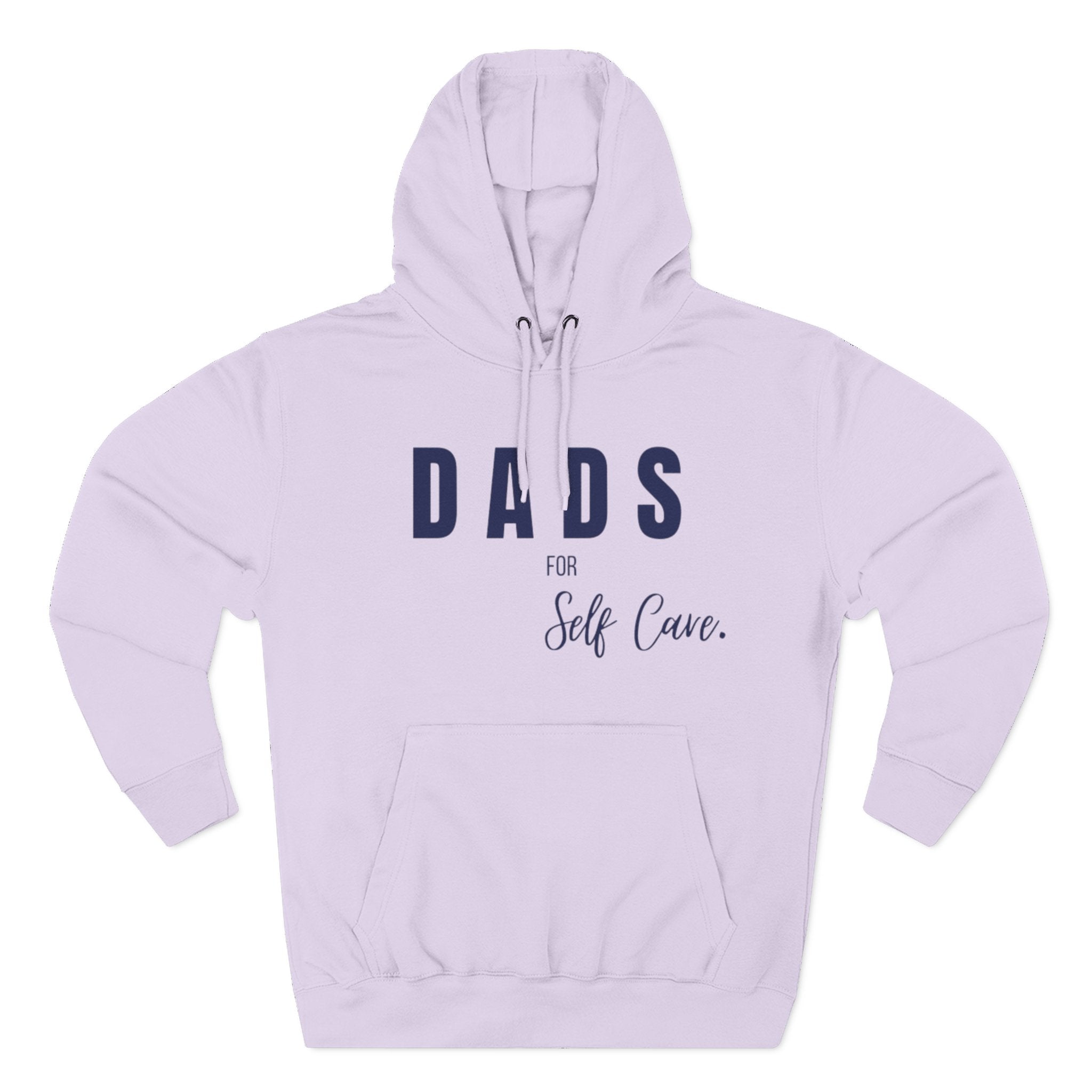 Dads Self-Care Fleece Hoodie | Cozy Gift for Fathers | Perfect for Dad's Day, Birthdays, Relaxation, Family Time, Casual Wear