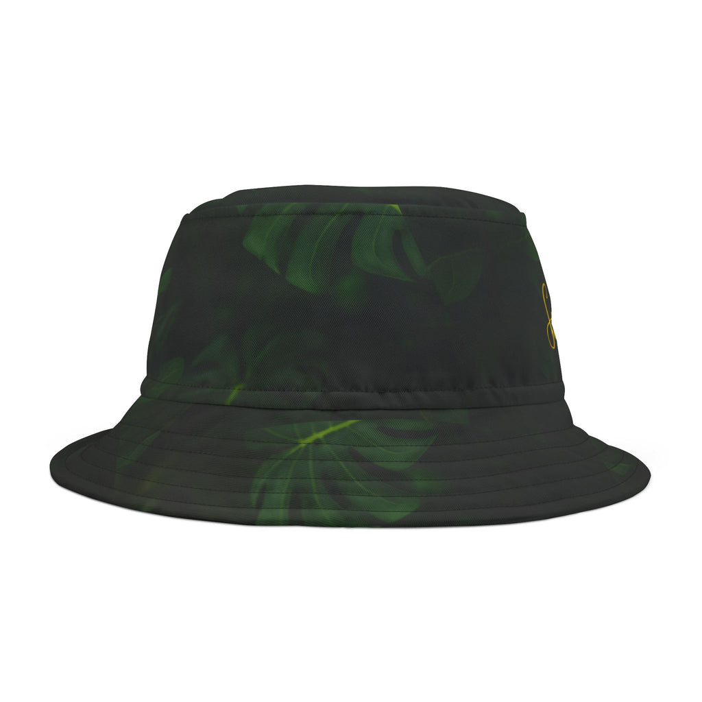 Tropical Print Bucket Hat, Stylish Accessory, Unisex Hat, Great Gift for Outdoors Lovers, Travel Must-Have