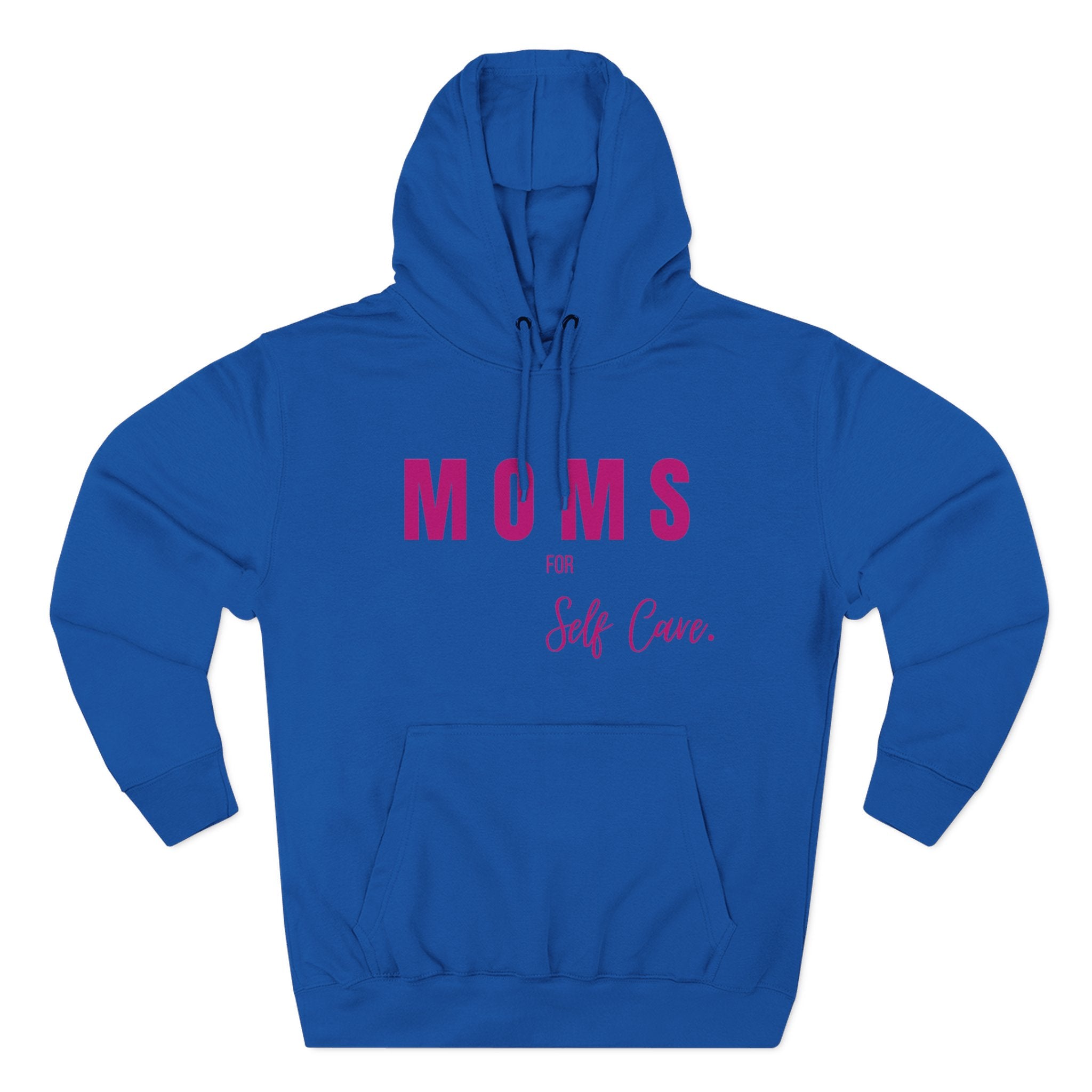 Moms Self Care Fleece Hoodie, Cozy Sweatshirt for Moms, Mother's Day Gift, Relaxation Hoodie, Self-Care Apparel