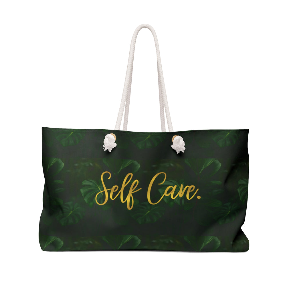 Self Care Weekender Bag, Travel Tote, Gym Bag, Beach Bag, Mother's Day Gift, Spa Day Essential, Weekend Getaway Bag