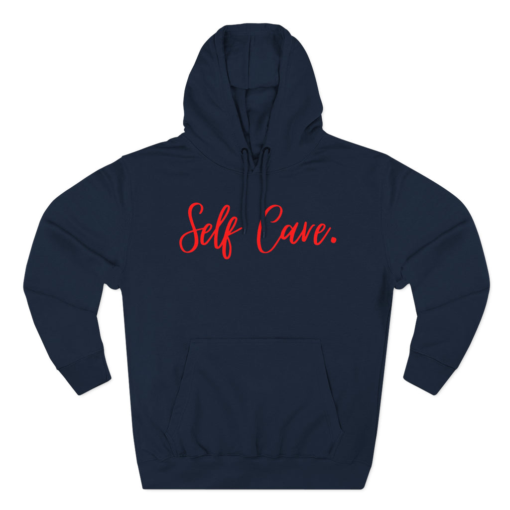 Cozy Self Cave Hoodie, Fleece Pullover, Gift for Her, Relaxation Wear, Self-Care Apparel, Winter Clothing, Birthday Present, Everyday [...]