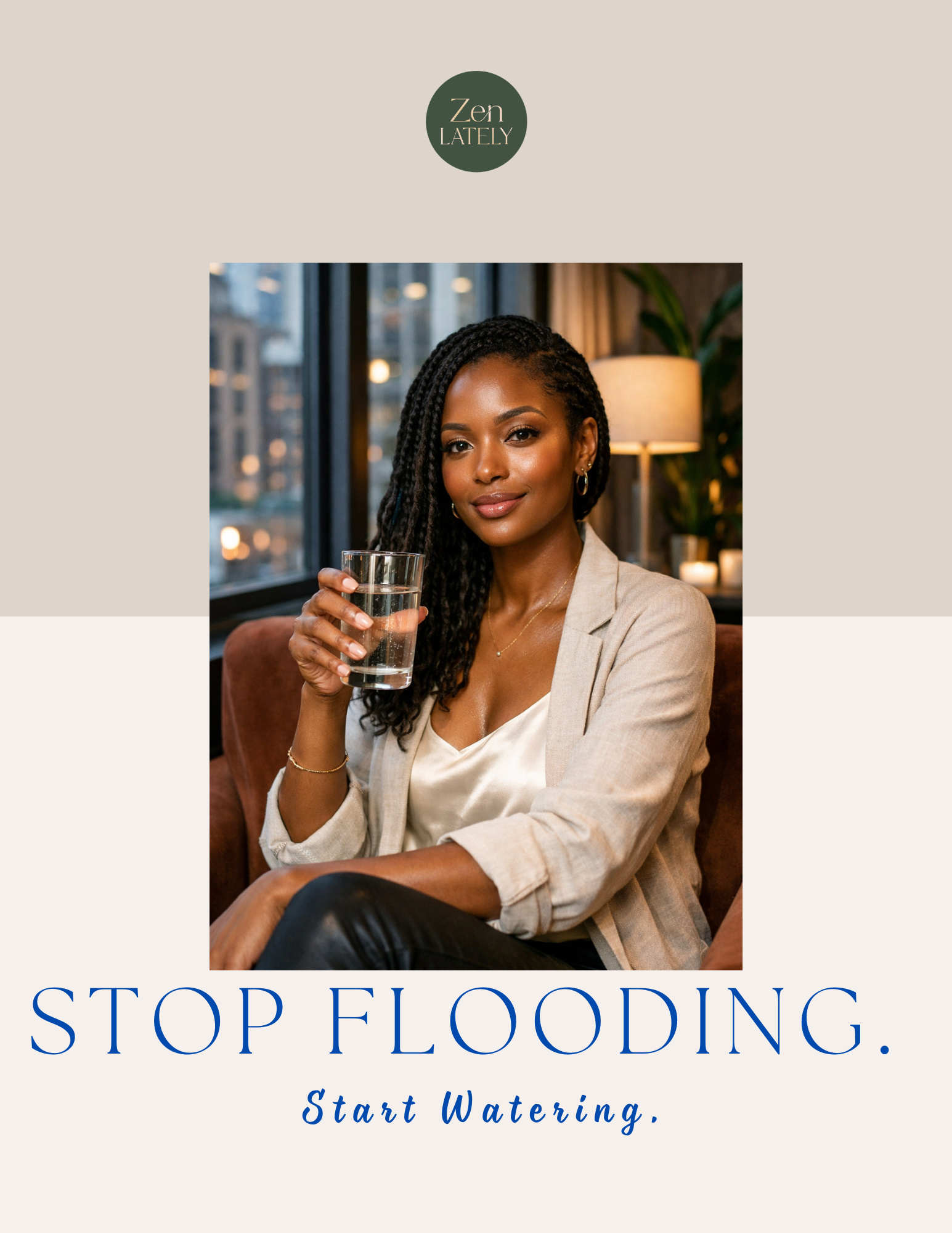 STOP FLOODING. START WATERING.